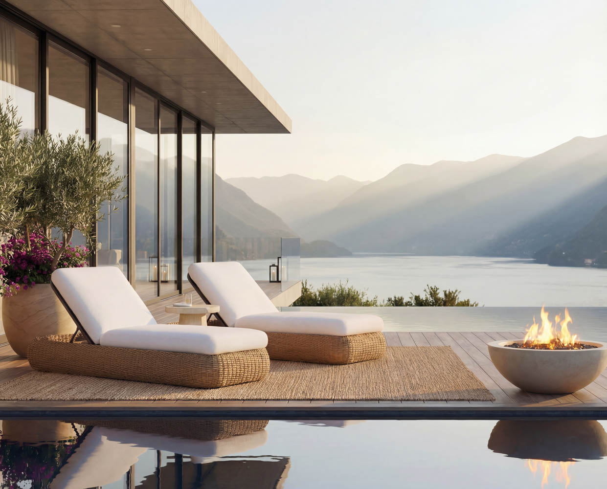 Barcelona Lounger - Natural – Sunpan Trading & Importing, Inc.