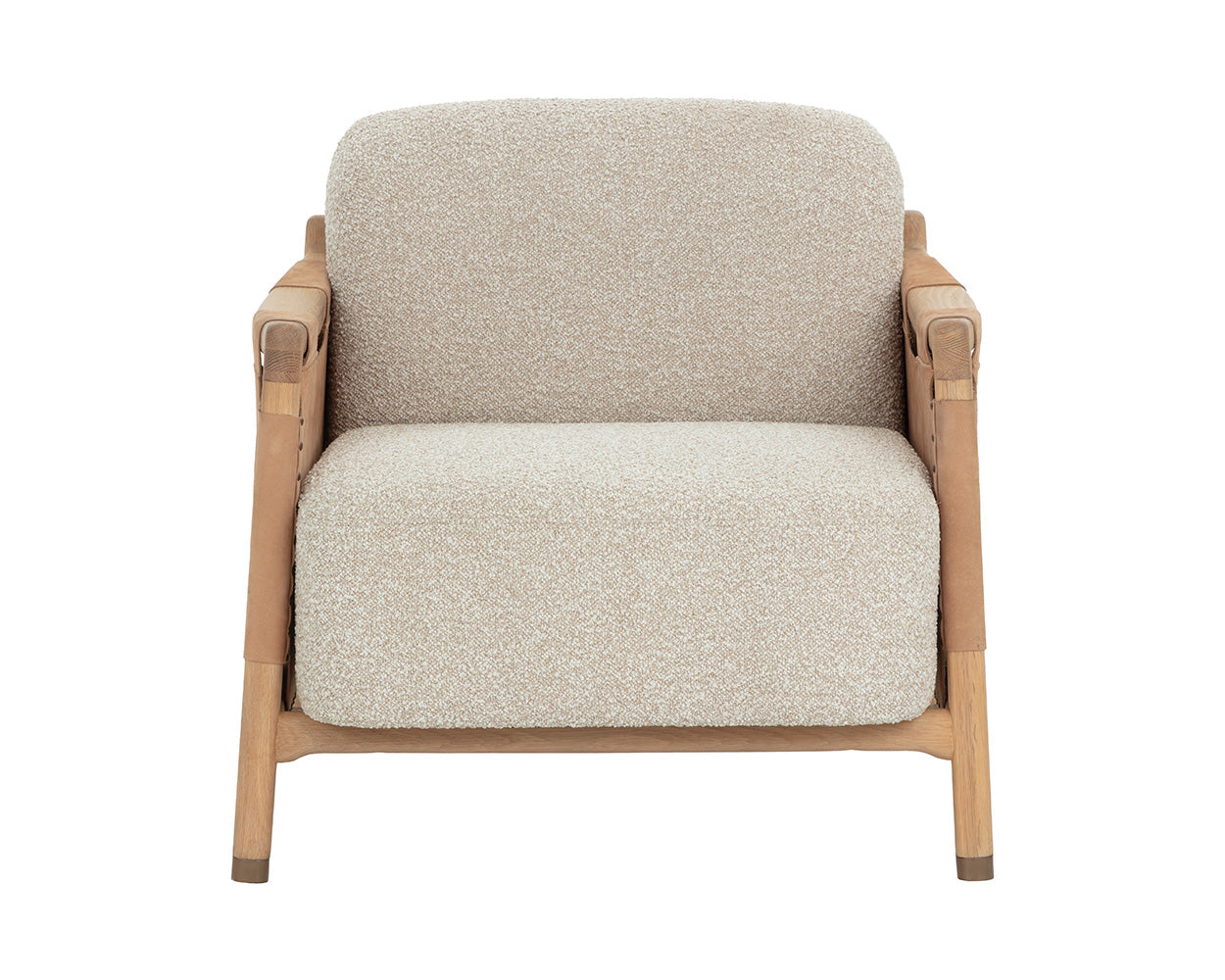 Calloway Lounge Chair - Light Oak – Sunpan Trading & Importing, Inc.