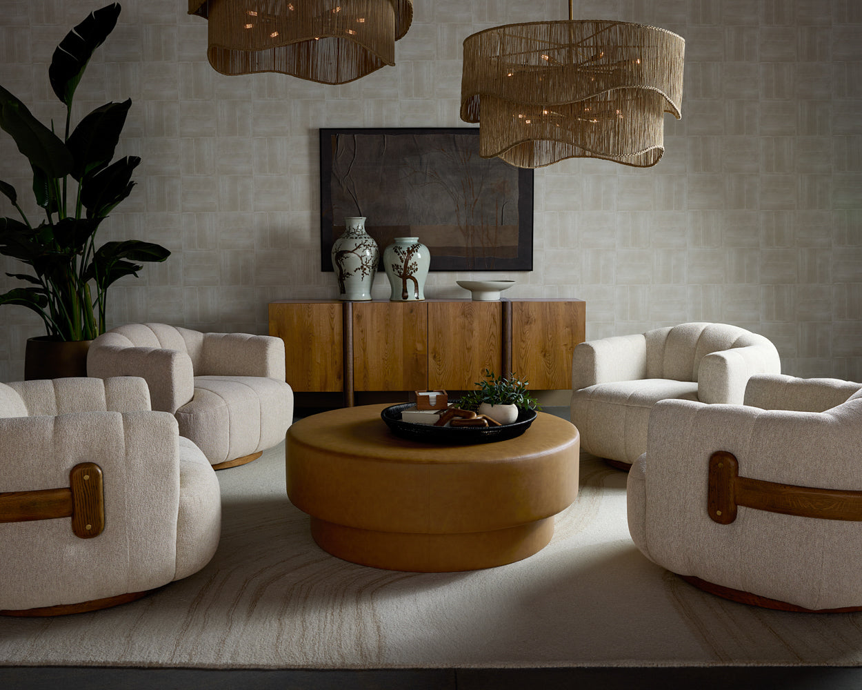 Tadeo Swivel Armchair – Sunpan Trading & Importing, Inc.