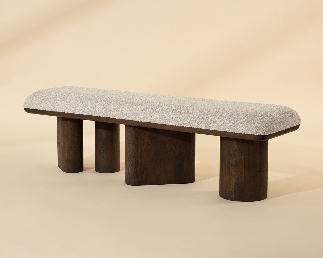Hiro Bench - Chocolate