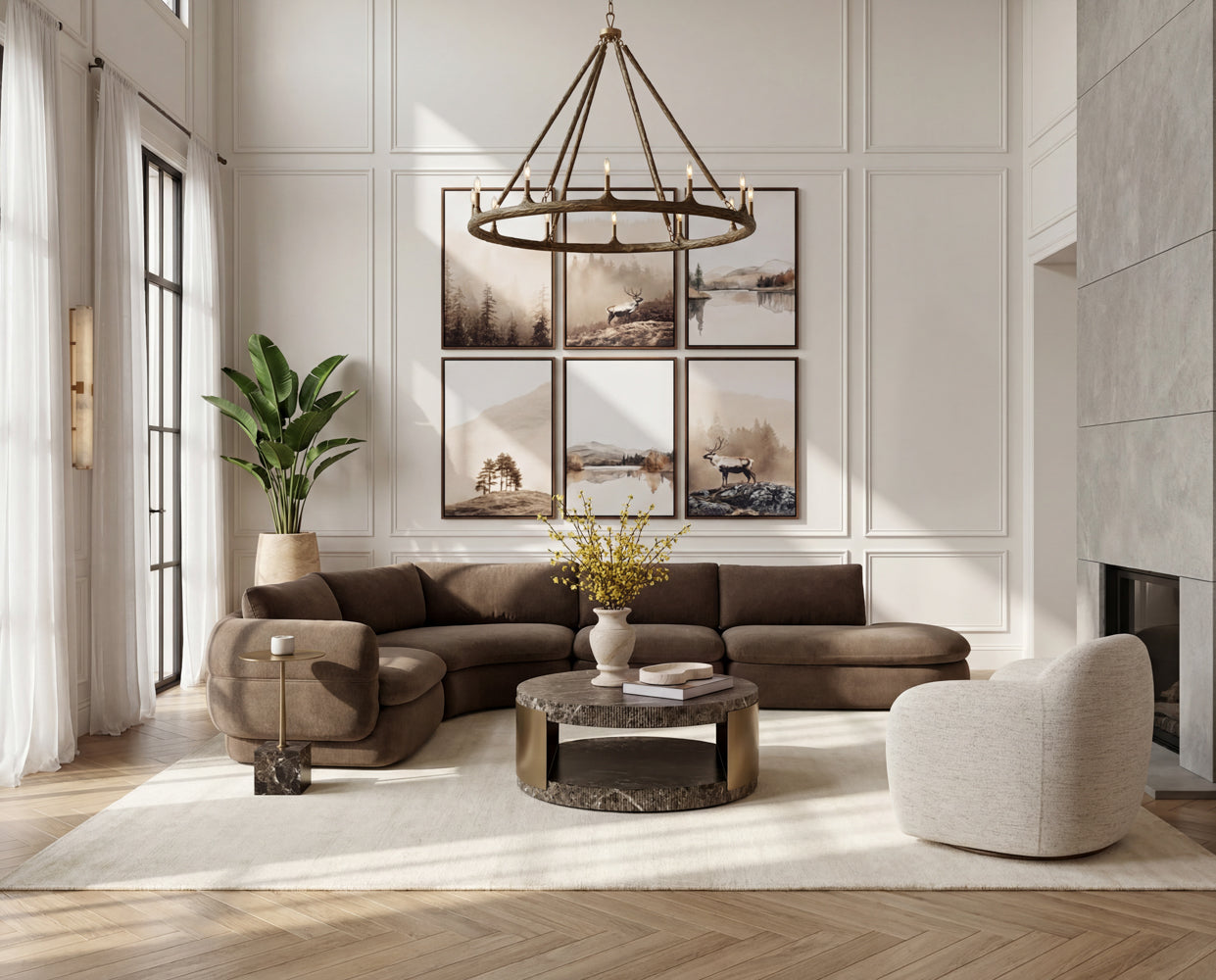 Cavette Coffee Table - Marble Look – Sunpan Trading & Importing, Inc.