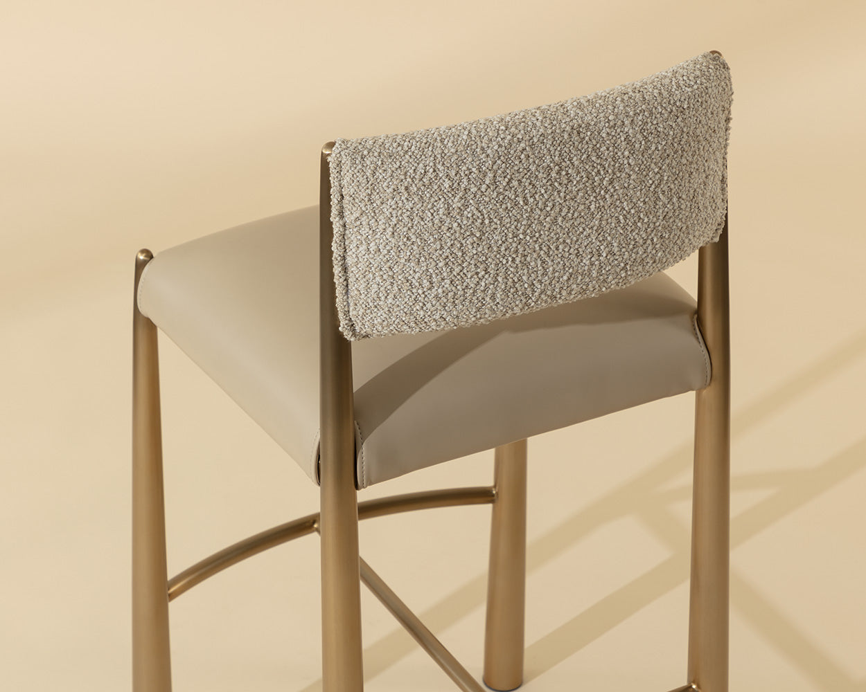Bayard Barstool - Antique Brass – Sunpan Trading & Importing, Inc.