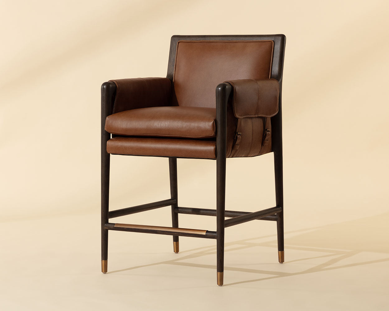 Mauti Counter Stool - Brown