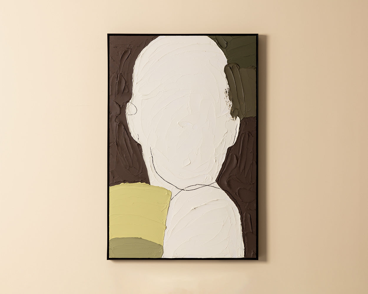 Strike A Pose I - 40" X 60" - Black Floater Frame