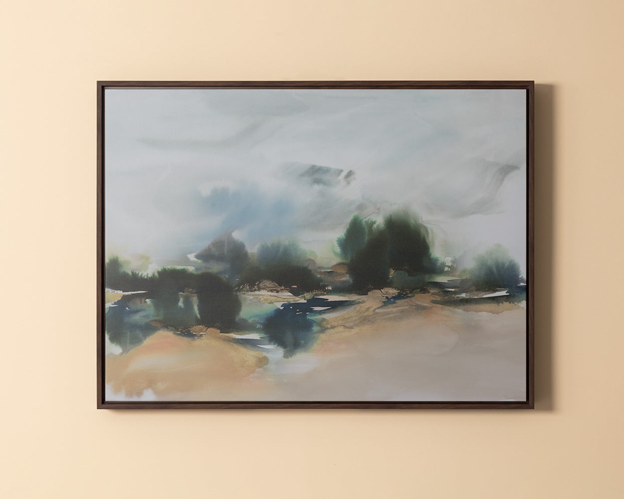 Turner Classic - 40" X 30" - Brown Floater Frame
