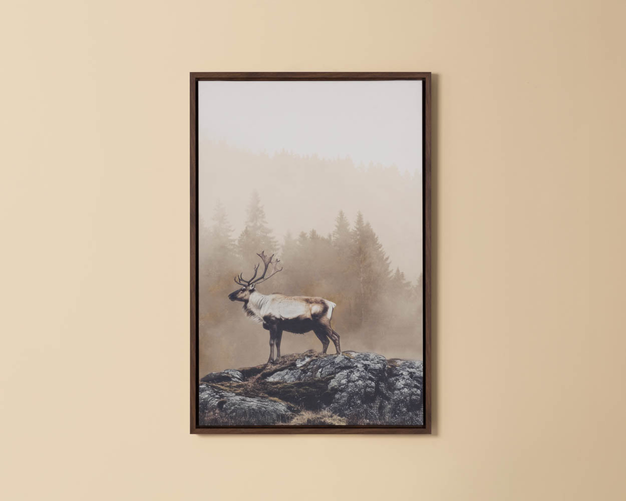 Into The Wild I - 20" X 30" - Brown Floater Frame