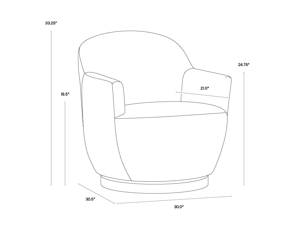 A wireframe image of the product with dimensions shown