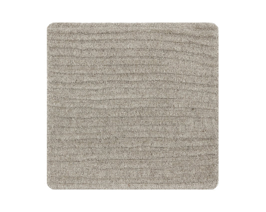 Deva Hand-woven Rug - Taupe Swatch