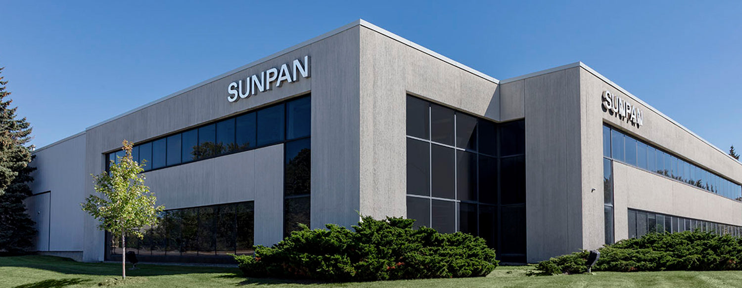 The view of the SUNPAN headquarter building in Toronto