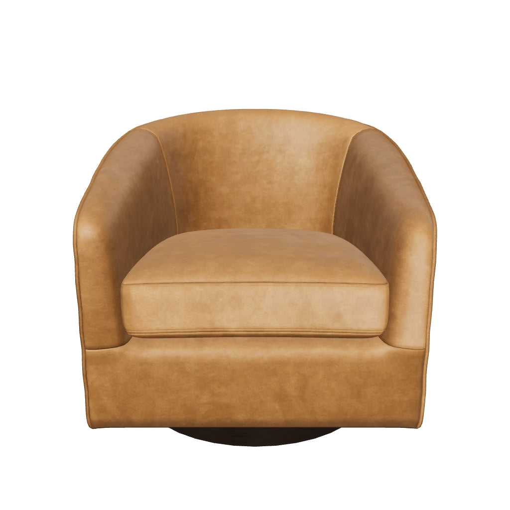 Hazel Swivel Lounge Chair - Dark Bronze – Sunpan Trading