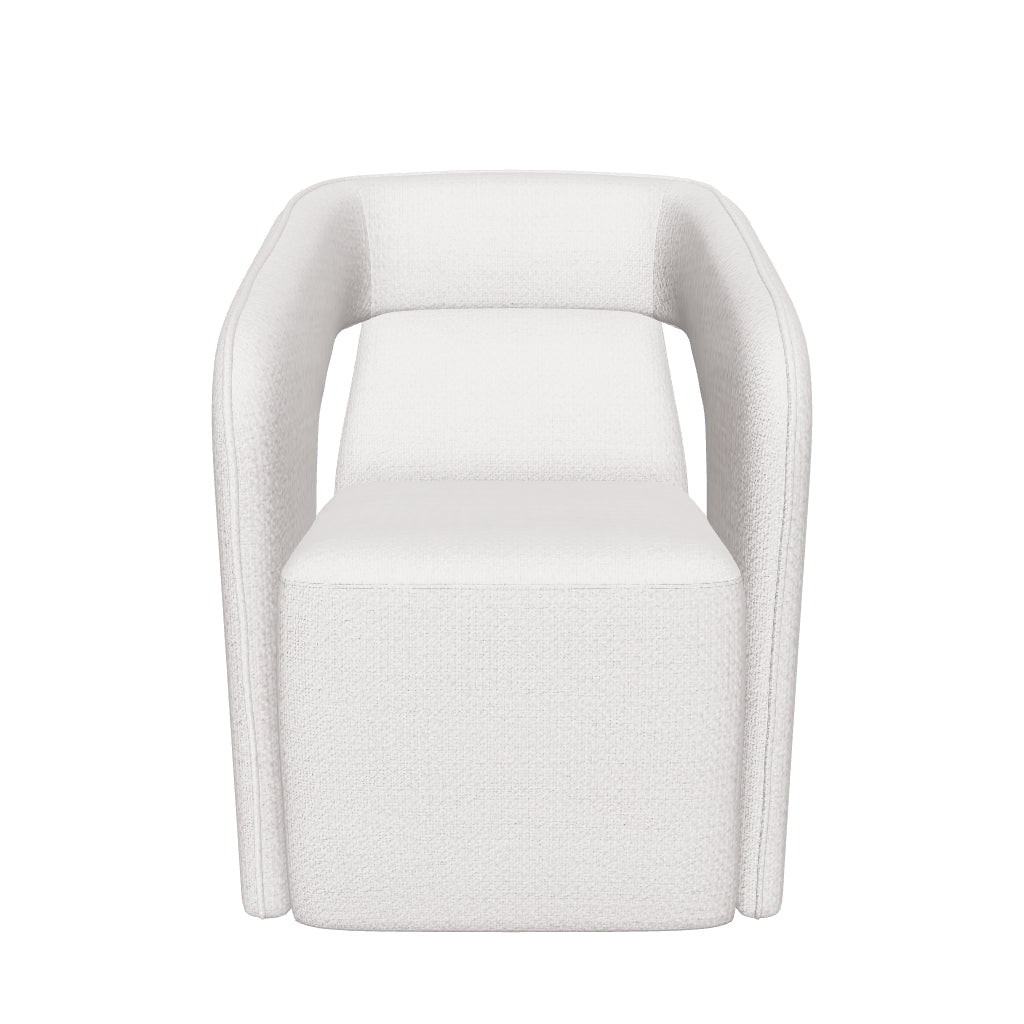 Kendrick Wheeled Dining Armchair – Sunpan Trading & Importing, Inc.