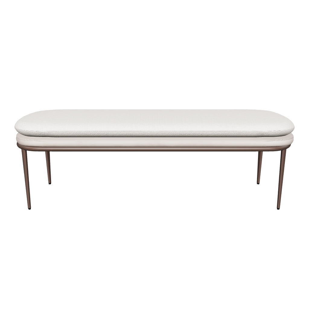 Koffi Bench - Dark Bronze – Sunpan Trading & Importing, Inc.