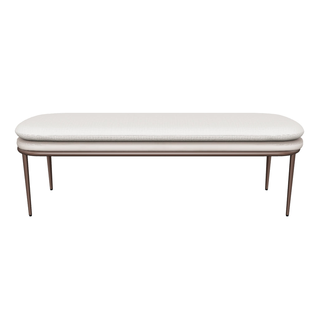 Koffi Bench - Dark Bronze – Sunpan Trading & Importing, Inc.