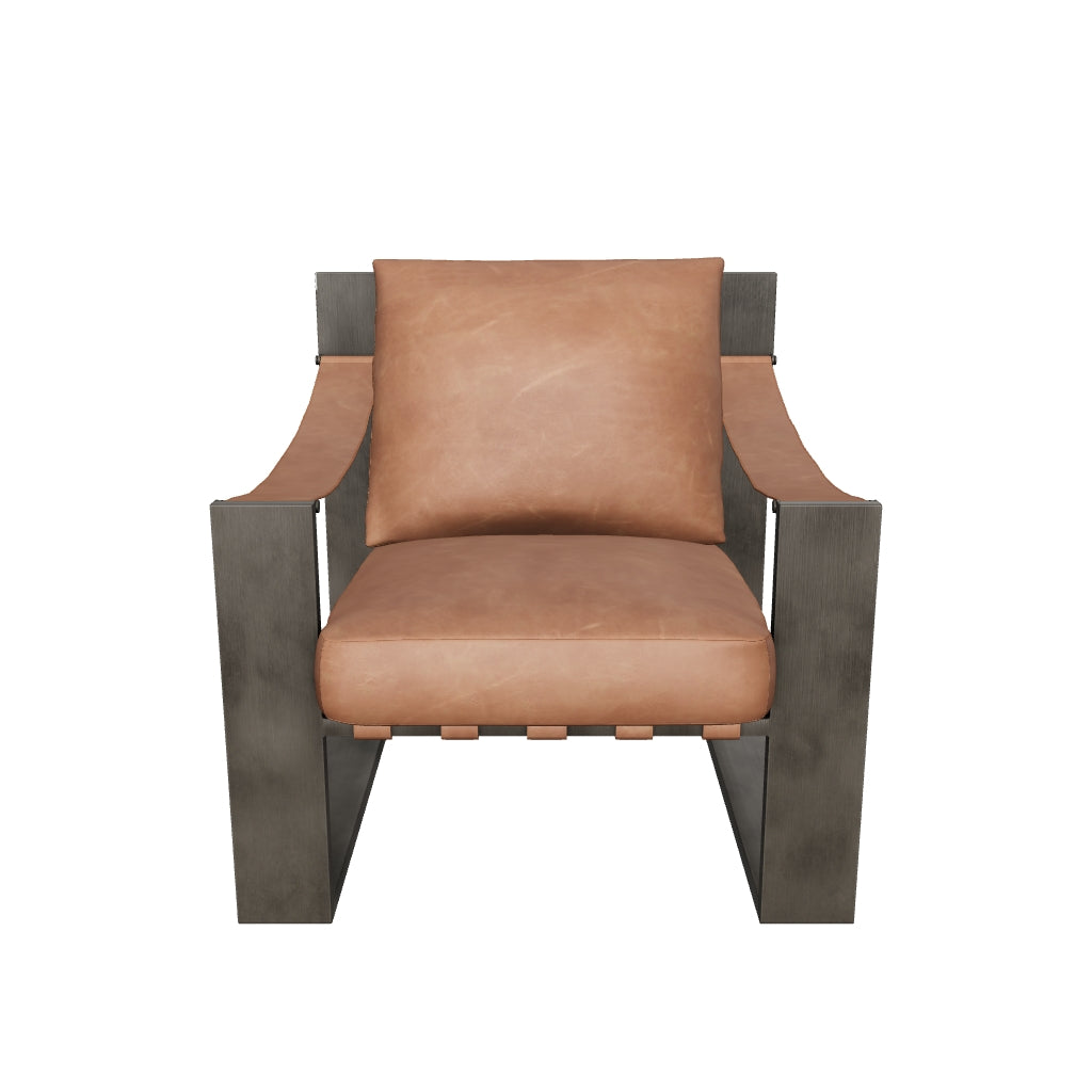 Berke Lounge Chair - Gunmetal – Sunpan Trading & Importing, Inc.