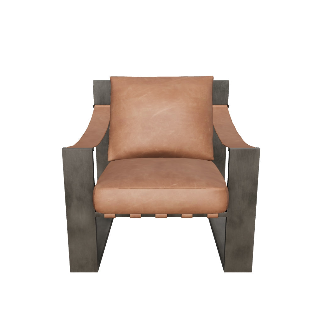 Berke Lounge Chair - Gunmetal – Sunpan Trading & Importing, Inc.