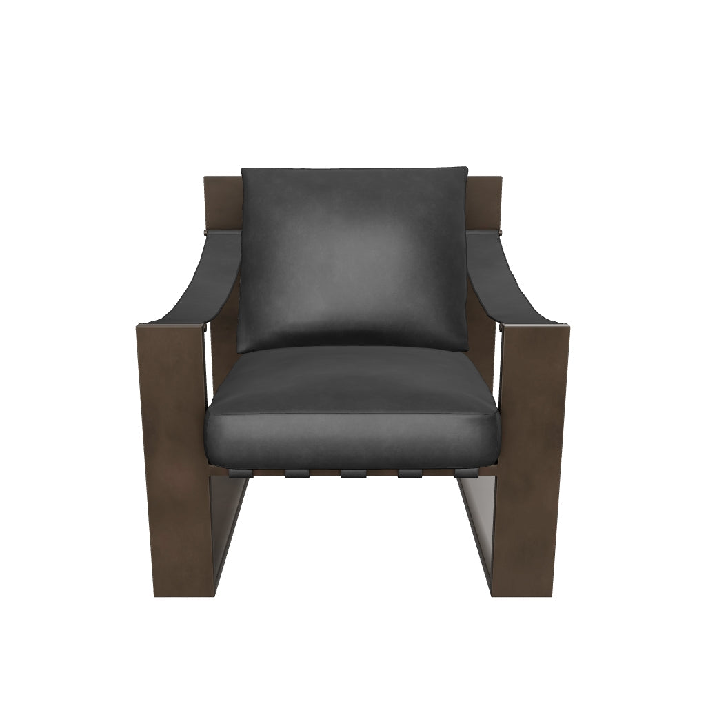 Berke Lounge Chair - Antique Bronze – Sunpan Trading & Importing, Inc.