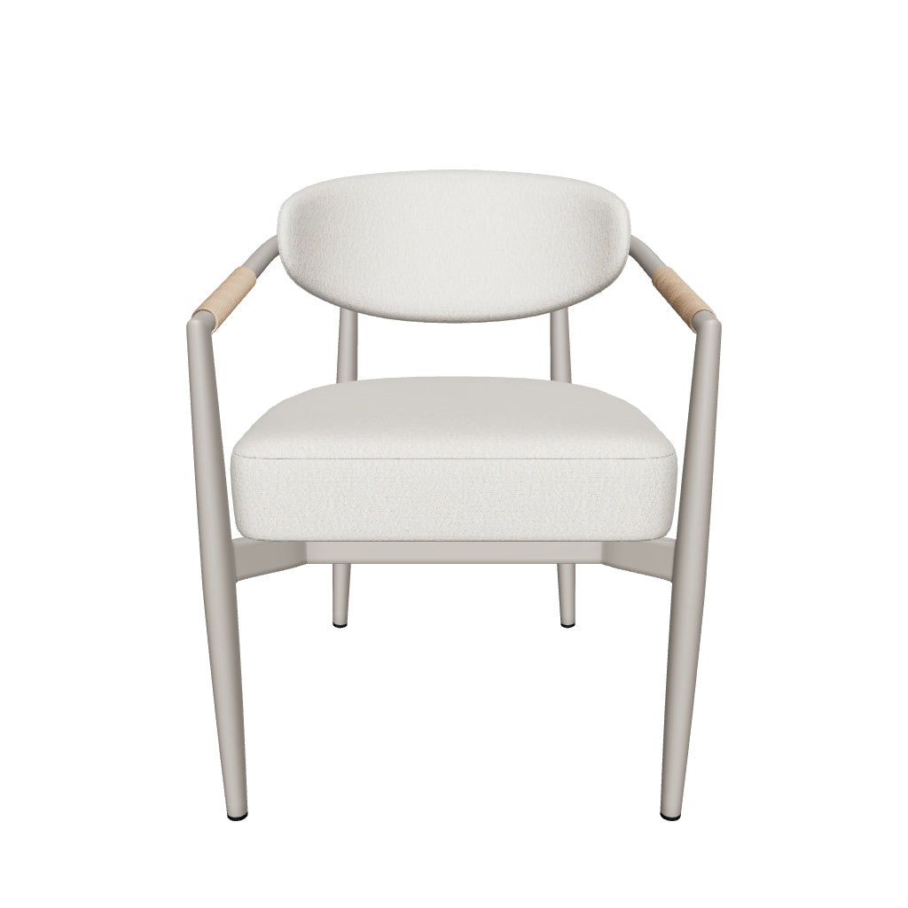 Marita Dining Armchair - Greige – Sunpan Trading & Importing, Inc.