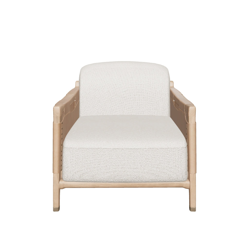 Calloway Lounge Chair - Light Oak – Sunpan Trading & Importing, Inc.