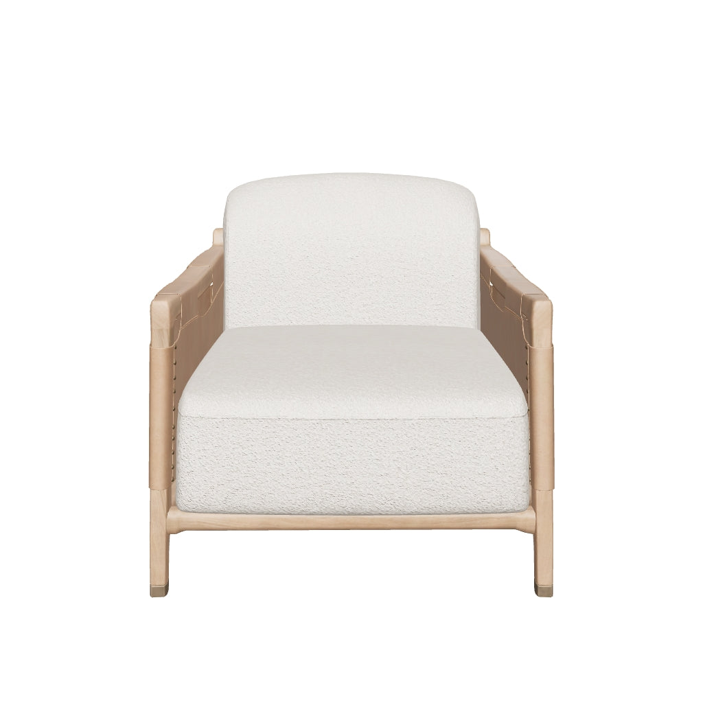 Calloway Lounge Chair - Light Oak – Sunpan Trading & Importing, Inc.