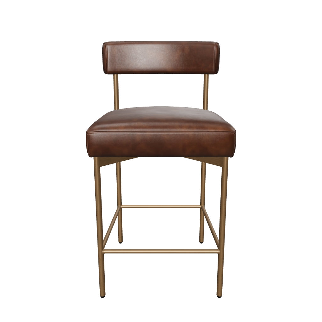 Seneca Counter Stool - Antique Brass – Sunpan Trading & Importing
