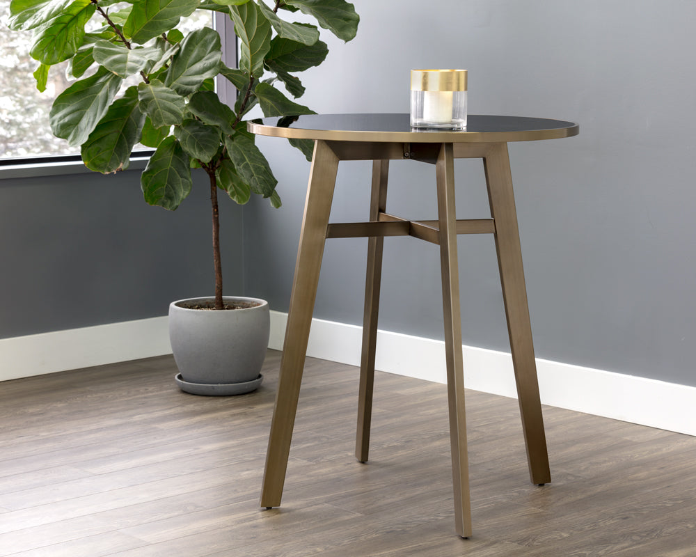 Crate and barrel bar best sale height table