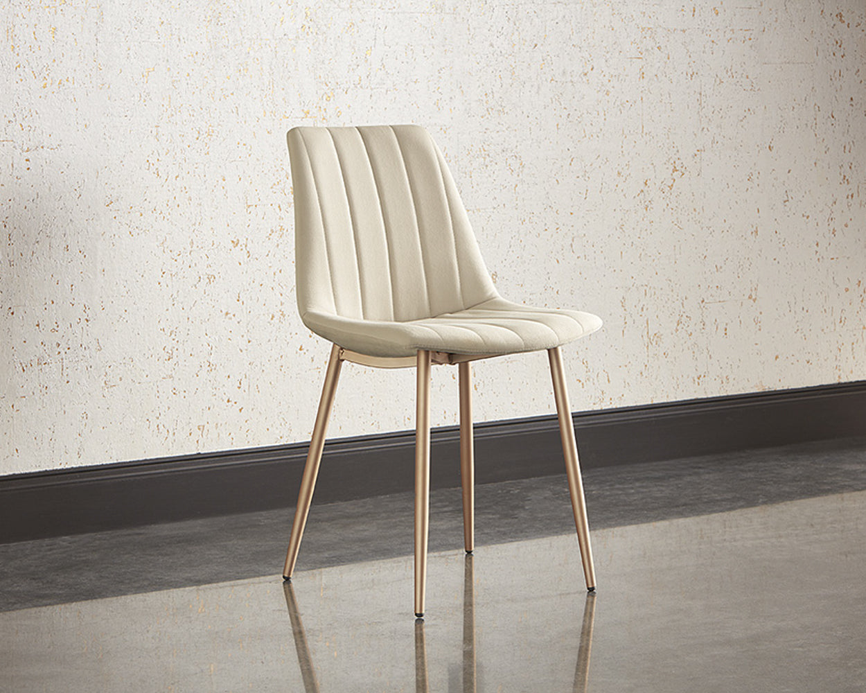 Drew Dining Chair - Champagne Gold