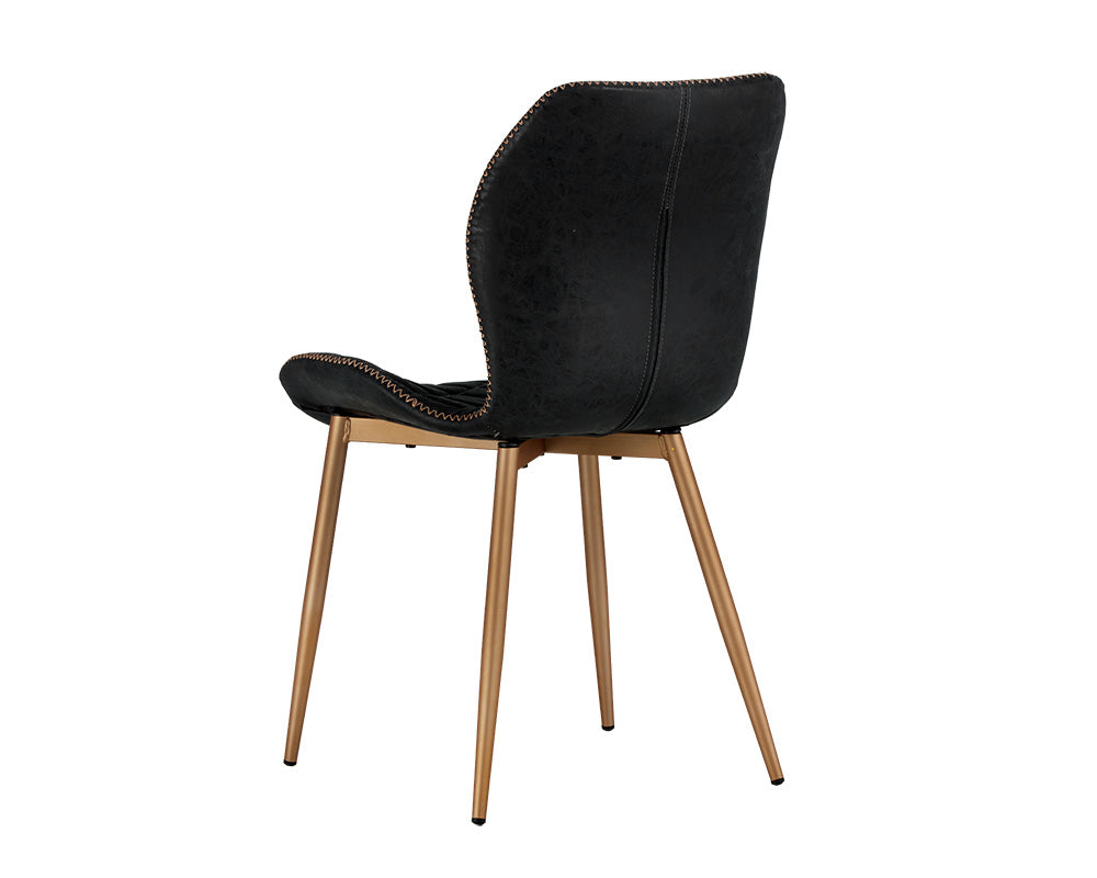 Lyla Dining Chair - Champagne Gold