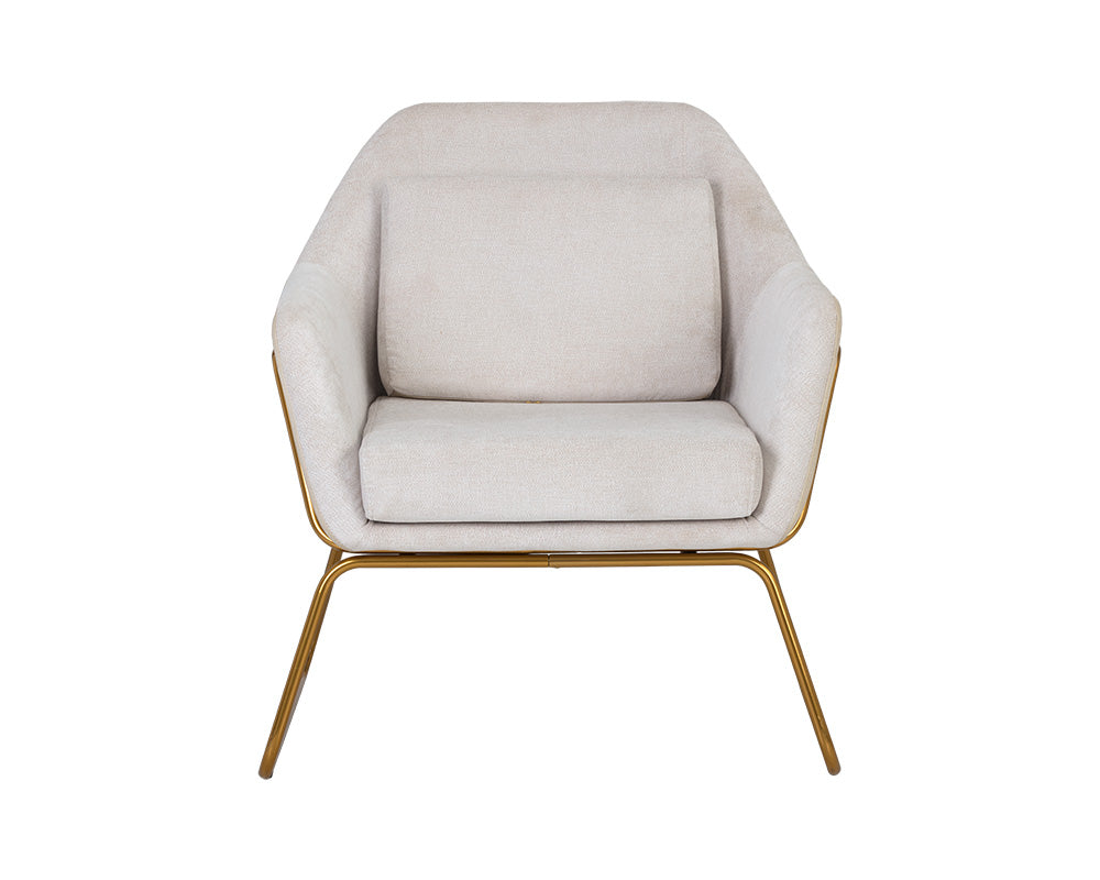Watts Lounge Chair - Gold