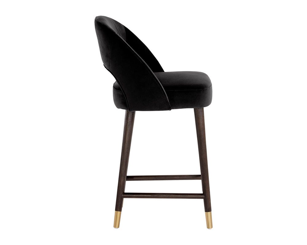 Monae swivel store counter stool