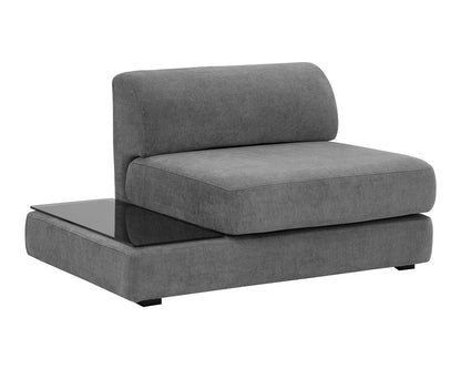 Harmony Modular - Armless Chair - Left Shelf