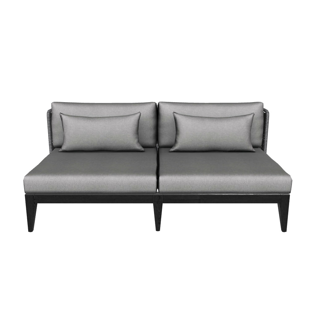 Ibiza 2 Seater Sofa - Charcoal – Sunpan Trading & Importing