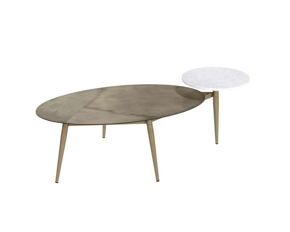 Tuner Coffee Table - Oval