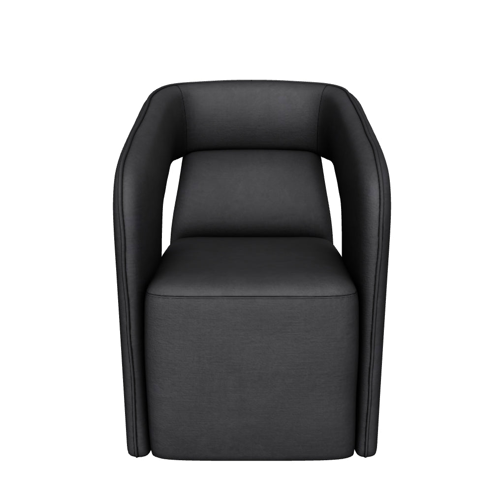 Kendrick Wheeled Dining Armchair – Sunpan Trading & Importing, Inc.